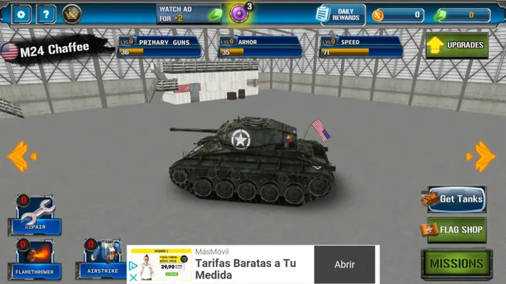 World Of Steel Armored Tank android App screenshot 0